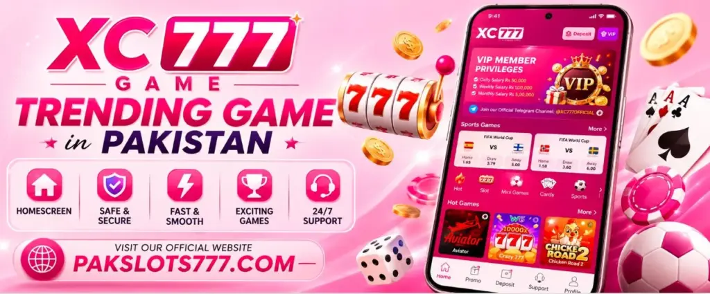 XC777 Game Download Apk - Earning App in Pakistan 2026 2 xc777