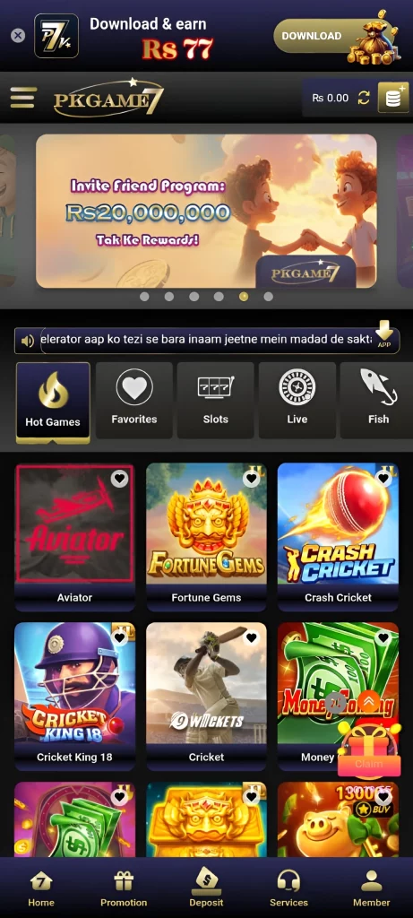 Pk Game7 Apk