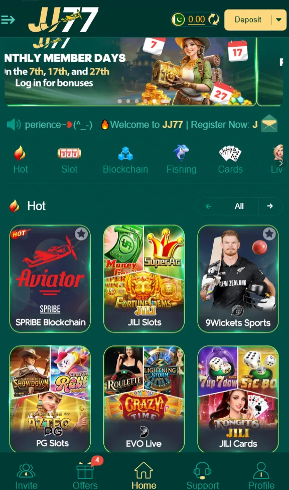jj77 game Apk