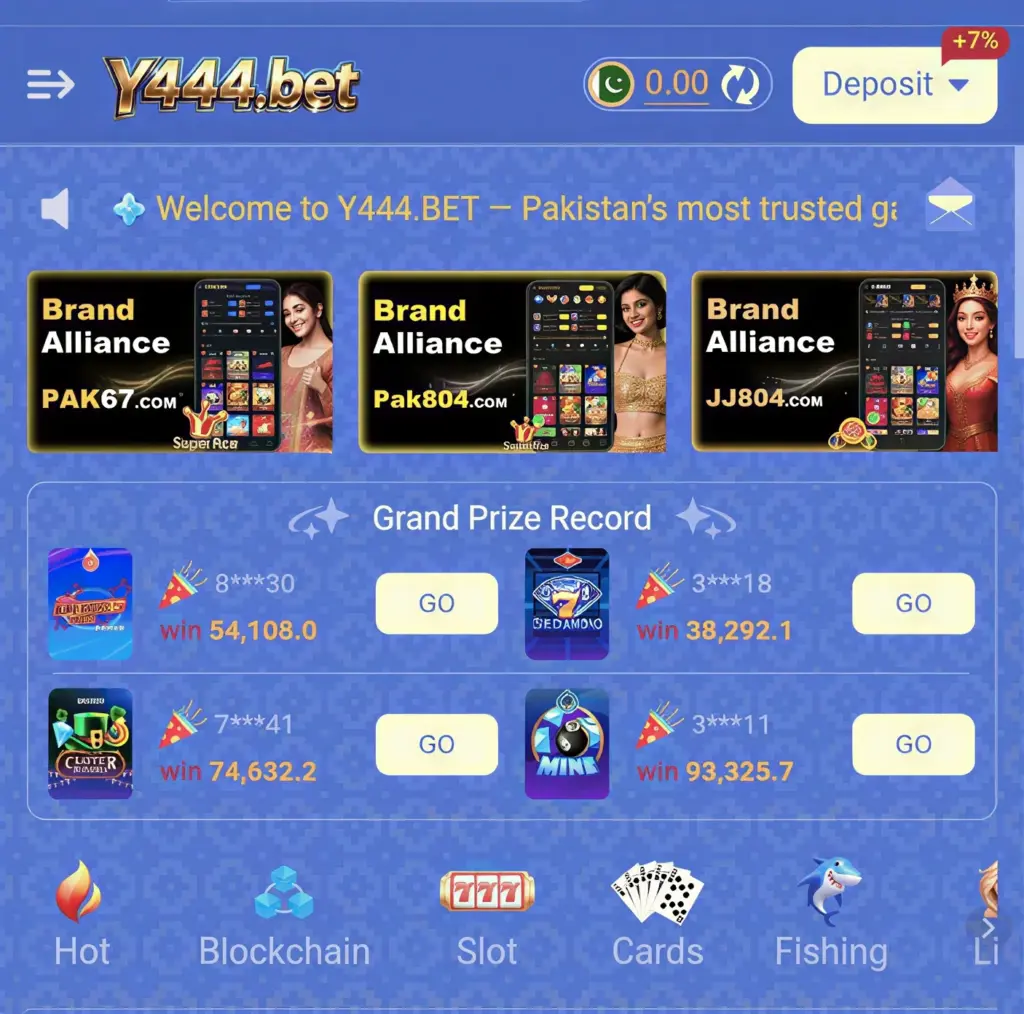 Y444 online game