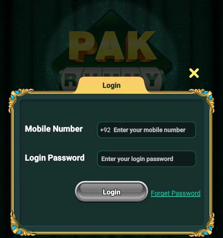 Rummy login