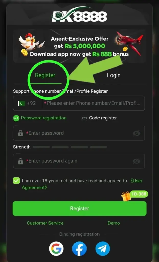 pk8888 login