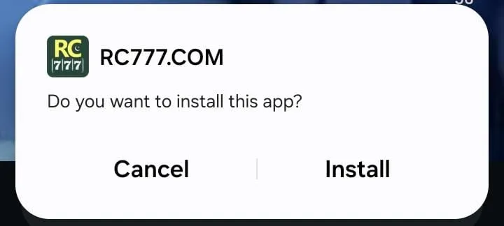 Installation steps for Rc7